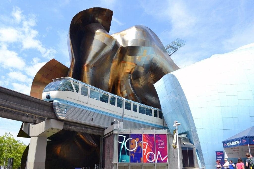 Museum of Pop Culture (MoPOP) and the monorail